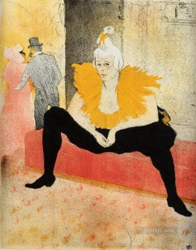  henri - Ellos cha u kao payaso chino sentado 1896 Toulouse Lautrec Henri de